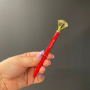 Haute Lips Red Gem Pen Set of 6 | Giftable Quote Pens | Novelty Office Desk Supplies