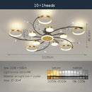 DecorBites™ LED Chandelier: Modern Whole House Indoor Lighting for Bedroom, Living Hall, and Dining Room