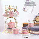 DecorBites™ Gold Porcelain Coffee & Tea Set - Luxury Bone China Porcelain Coffeeware