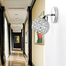 DecorBites™ Crystal Wall Sconce: Modern Bedside Wall Lamp for Home Decor