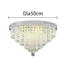 Modern gold crystal chandelier ceiling lamp kitchen fixture