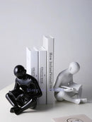 DecorBites™ Creative Ceramics Sculpture for Modern Desktop Bookcase Decor and Home Craft Decoration