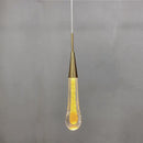 DecorBites™ Crystal Drop Pendant Light - Bedroom Bar Bathroom LED Hanglamp