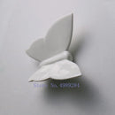 Modern white paper butterfly wall mount kids room 3d art