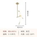 DecorBites™ Gold Cage Origami Bird Chandelier - Modern Light Fixture for Home Decor