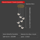 DecorBites™ Butterfly Ladder Pendant Lights Chandelier for Loft Decor Interior Lighting Stairs Bedside