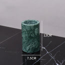 DecorBites™ Green Marble Bathroom Set: Dispenser, Dish, Holder, Tissue Box & Accessories