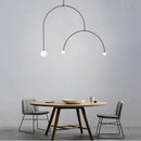 DecorBites™ Iron Balance Chandelier: Scandinavian Post-Modern Living Room Pendant Lamp