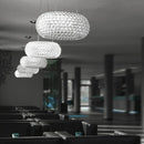 DecorBites™ Acrylic RS7 Bulb Pendant Lights Caboche Dia35/50/65CM Clear Gold Lamp