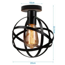 DecorBites™ Iron Aisle Ceiling Lights: Industrial Nordic Vintage Kitchen Decor Ceiling Lamp