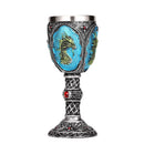 DecorBites™ Dragon King Goblet 200ml: Retro Stainless Steel Wine Glass Gothic Whiskey Cup