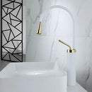 DecorBites™ Brushed Gold Basin Faucet Hot Cold Swivel Sink Water Crane