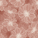 Stylish Pink Floral Wallpaper Smart