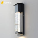 DecorBites™ Crystal Outdoor LED Wall Light with PIR Motion Sensor, IP65 Waterproof Sconce Luminare