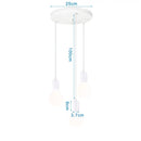 DecorBites™ Iron Cage Pendant Lights | Modern Ceiling Chandelier for Living Room & Kitchen