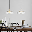 DecorBites™ Glass Pendant Lights LED Modern Dining Room Nordic Restaurant Hanging Lamp