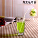 DecorBites™ Glass Drinking Straw: Eco-Friendly & Colourful Bar Accessory