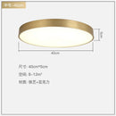 DecorBites™ Gold Acrylic LED Ceiling Light - Modern Ultra-Thin Surface, Nordic Design