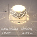 DecorBites™ LED Ceiling Light: Simplicity 5W 12W Dimmable Cylinder Lamp for Aisle Corridor