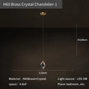 DecorBites™ Crystal Diamond Chandelier for Duplex Building Stairwell Loft Pendant Lighting