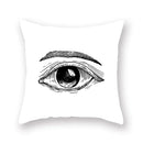 DecorBites™ Black Geometric Cushion Cover | Decorative Sofa Pillow Cases | Living room Throw Home Decor