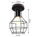 DecorBites™ Iron Aisle Ceiling Lights: Industrial Nordic Vintage Kitchen Decor Ceiling Lamp