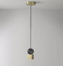 DecorBites™ Golden LED Pendant Light for Dining Room, Living Room, Bedroom, and More