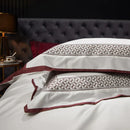 DecorBites™ Luxe Egyptian Cotton Bedding Set: Duvet Cover, Bed Sheet, 2 Pillow Sham