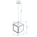 DecorBites™ Industrial Pendant Lights: Modern LED Hanging Lamps for Home Living Room Kitchen Decor