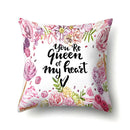 DecorBites™ Green Tropical Leaves Pillow Cover - Four Season Landscape Decor