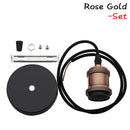DecorBites™ Industrial Pendant Light Lamp E27 90-265V Edison Bulb Holder Loft Home Decor