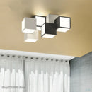 DecorBites™ Acrylic LED Ceiling Light with Remote Control - Modern Square Design