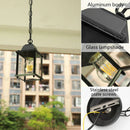 DecorBites™ Garden Pendant Lamp: Waterproof Hanging Lantern for Courtyard and Balcony