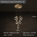 DecorBites™ Crystal Diamond Chandelier for Duplex Building Stairwell Loft Pendant Lighting