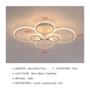 DecorBites™ Acrylic Ceiling Lights Modern Chandelier LED Lamps Dining Living Room Bedroom Decor