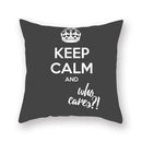 DecorBites™ Black Geometric Cushion Cover | Decorative Sofa Pillow Cases | Living room Throw Home Decor