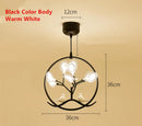 DecorBites™ Gold Glass Ball Chandelier Nordic Design for Home Dining Kitchen Restaurant Hallway