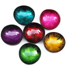Splash Ink Coconut Shell Candy Storage Bowl Container Desk Ornament Home Decorative Bowls Key Sundries Storage Bowls Craft Gifts