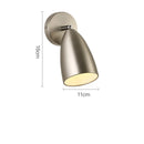 DecorBites™ Adjustable Swing Long Arm LED Wall Lamp for Bedroom Study Living Room