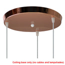 DecorBites™ Geometric LED 3-Light Pendant for Indoor Lighting & Decor