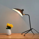 DecorBites™ Black Serge Mouille Tripod Floor Lamp - Loft Industrial Standing Lamp