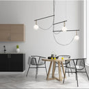 DecorBites™ Glass Ball Pendant Light for Bedroom Bar Cafe Decor - Multi-Light Post-Modern Glass Lighting