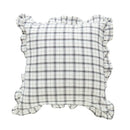 DecorBites™ Cotton Coffee Black Yellow Green Cushion Cover 45x45cm Fringed Skirt Home Decor