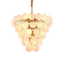 DecorBites™ Agate Designer LED Chandelier for Foyer & Dining Room