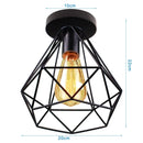 DecorBites™ Iron Aisle Ceiling Lights: Industrial Nordic Vintage Kitchen Decor Ceiling Lamp
