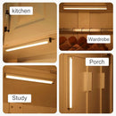DecorBites™ LED Cabinet Light Wireless Dimming Rechargeable Motion Sensor Wardrobe Night Lamp