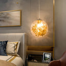 DecorBites™ Glass LED Pendant Lamp: Simple Nordic Lighting Fixture for Bedroom, Kitchen & Living Room