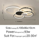 DecorBites™ LED Ceiling Chandelier Light for Living Room Bedroom Dining Hall Indoor Lighting Fixtures