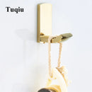 DecorBites™ Gold Brass Bathroom Hardware Set: Paper Holder, Towel Bar, Soap Basket, Towel Rack