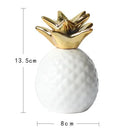 Abstract Gold Resin Statue Handicraft for Living Room, Office Desk Decor - DecorBites™